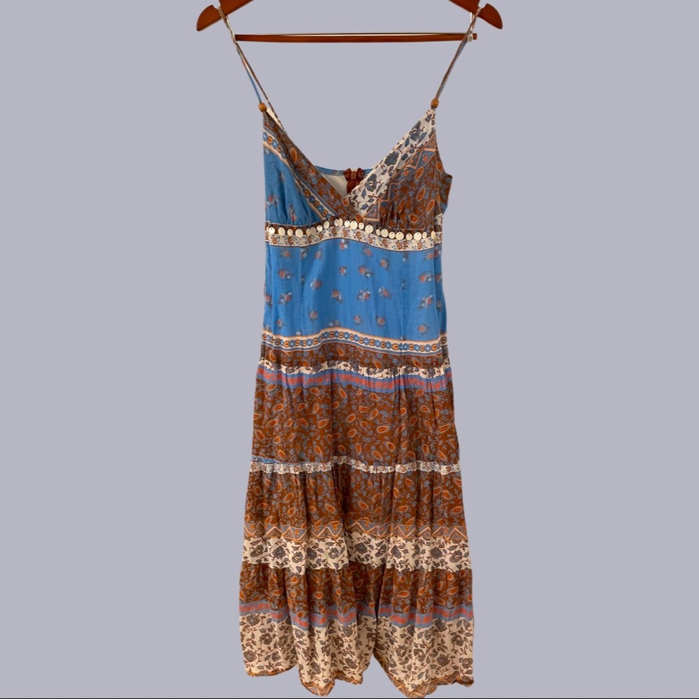 Boho Beaded Midi Dress - Twenty One